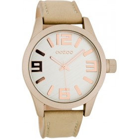 OOZOO Timepieces 41mm Sand Leather C7600